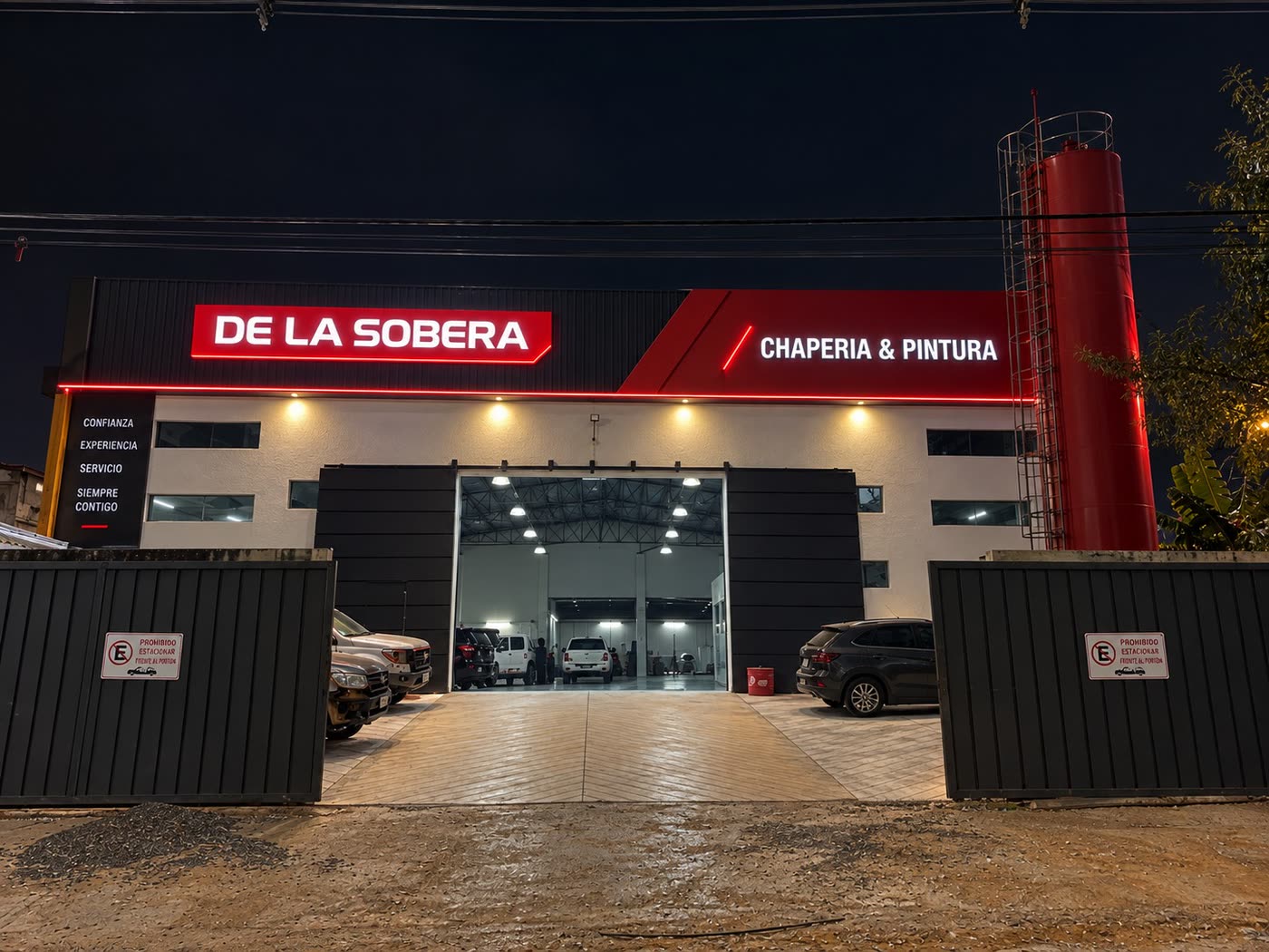 Taller de chapería y pintura De La Sobera